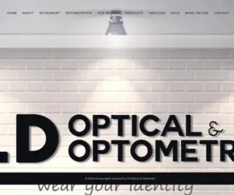 Idoptical.com(Optician) Screenshot