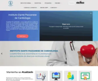 IDPC.org.br(Instituto Dante Pazzanese de Cardiologia) Screenshot