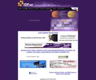 IDP.net(Internet Managed Service Provider) Screenshot