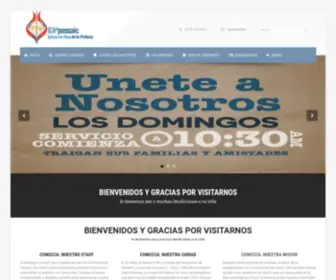 Idppassaic.org(Iglesia de Dios de la Profecia) Screenshot