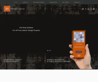 Idprojecthouse.com(ID Project House (Turkish Trade Center) l Dubai) Screenshot