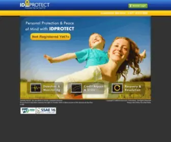 Idprotectme247.com(IDProtect) Screenshot