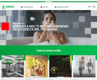Idraco.it(Sito web ufficiale Idraco s.r.l) Screenshot