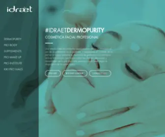 Idraetbeautyshop.com(Idraet Group) Screenshot