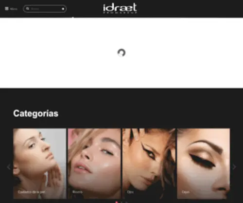 Idraetpromakeup.com(Idraet Pro Make Up) Screenshot