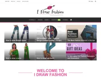Idrawfashion.com(I Draw Fashion) Screenshot