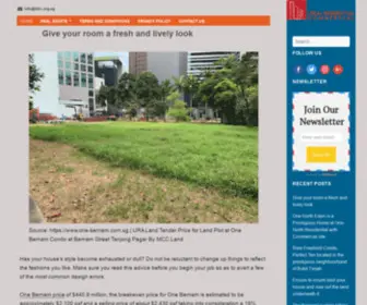 IDRC.org.sg(Singapore Real Estate) Screenshot