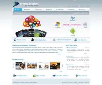 IdreamZsolutions.net(IDreamz Solutions) Screenshot