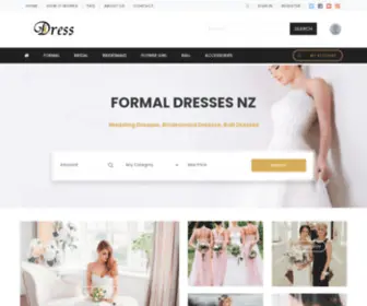 Idress.co.nz(Formal dresses NZ) Screenshot