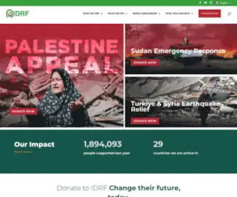 IDRF.ca(People Helping People) Screenshot