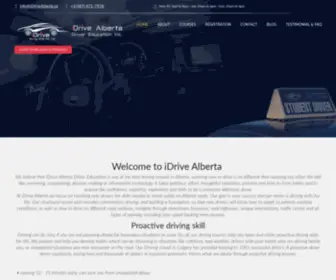 Idrivealberta.ca(IDrive Alberta) Screenshot