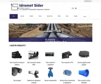 Idromet.it(Idromet sider) Screenshot