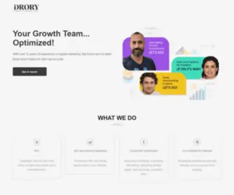 Idrory.me(Your Growth Team) Screenshot