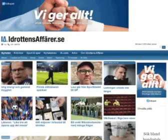 Idrottensaffarer.se(Affärer) Screenshot