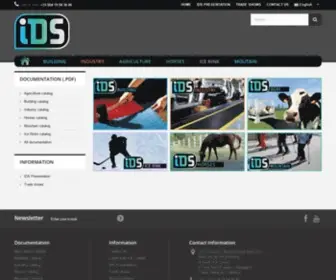 IDS-France.net(Revêtements de sol techniques pour professionnels) Screenshot