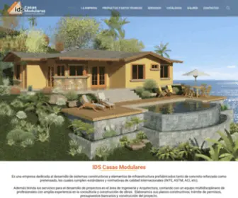 Idscasas.com(IDS Casas Prefabricadas Modulares Costa Rica IDS Casas Prefabricadas Modulares Costa Rica) Screenshot