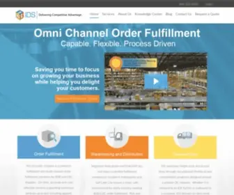 Idsfulfillment.com(Order Fulfillment Center & Services) Screenshot