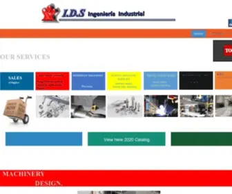 Idsii.com(IDS Ingenieria Industrial Bootstrap Case Bootstrap Case) Screenshot