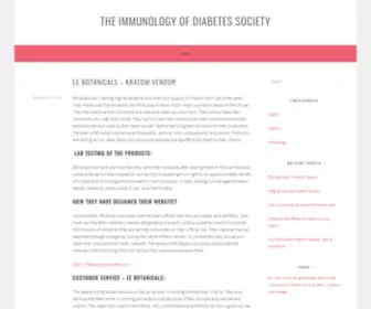 Idsoc.org(The immunology of Diabetes Society) Screenshot