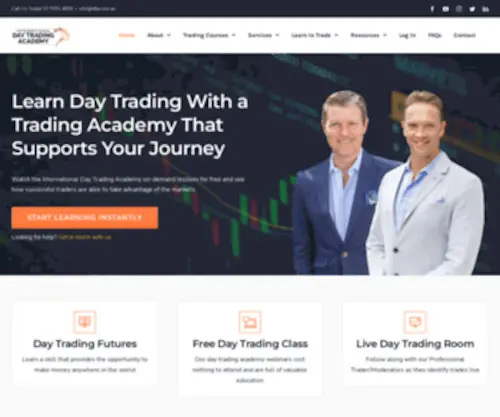 Idta.com.au(Learn How To Trade) Screenshot