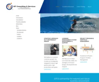 IDTCS.com(IT Consulting and Services) Screenshot