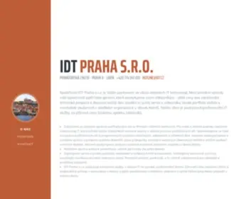 IDT.cz(IDT Praha s.r.o) Screenshot
