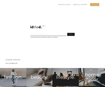 Idthed.com(Blog designs) Screenshot