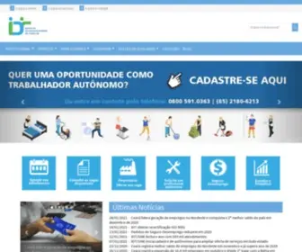 IDT.org.br(Instituto de Desenvolvimento do Trabalho) Screenshot