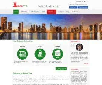 Idubaivisa.com(Apply Dubai Visa UK) Screenshot