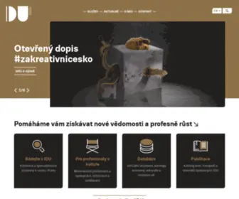 Idu.cz(Institut umění) Screenshot