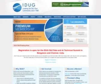 Idug.org(Home) Screenshot
