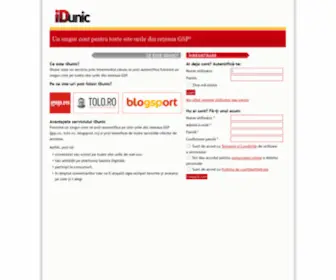 Idunic.ro(iDunic) Screenshot