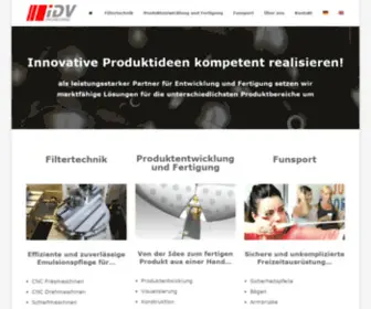 IDV-Engineering.de(IDV engineering) Screenshot