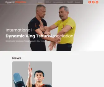 Idvta.com(International Dynamic VingTshun Association) Screenshot