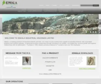 Idwala.co.za(Idwala Industrial Holdings Ltd) Screenshot