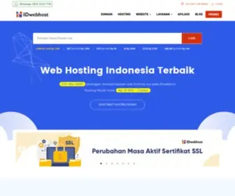 Idwebhost.biz(IDwebhost Web Hosting Murah Indonesia Cuma Rp10.900) Screenshot