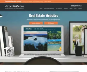 Idxcentral.com(Real Estate Website Design using WordPress) Screenshot