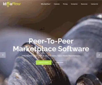 Idyaflow.com(Marketplace Software) Screenshot