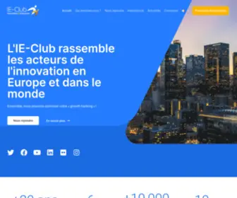 IE-Club.com(Ensemble, faisons grandir nos entreprises) Screenshot