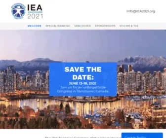 Iea2021.org(IEA 2021) Screenshot