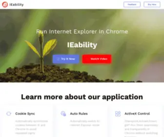Ieability.com(Run Internet Explorer In Chrome) Screenshot