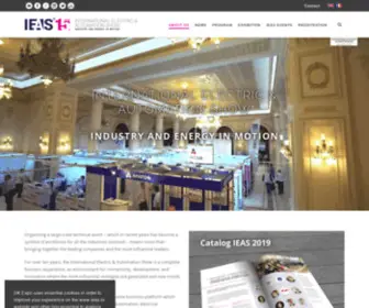 Ieas.ro(INTERNATIONAL ELECTRIC & AUTOMATION SHOW) Screenshot