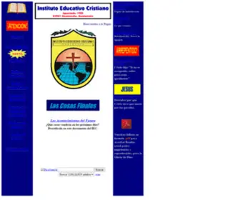 Iec-Guatemala.com(Instituto Educativo Cristiano) Screenshot