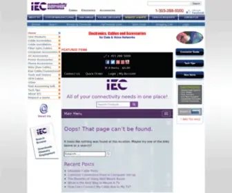 Iec-Usa.com(Custom Cables) Screenshot