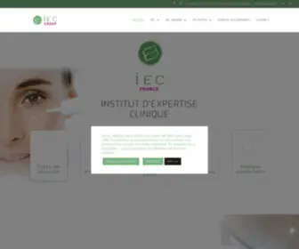 IecFrance.com(IEC France) Screenshot