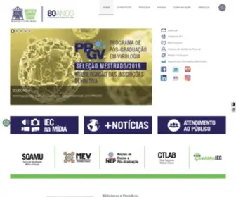 Iec.gov.br(Portal IEC) Screenshot