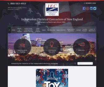 Iecne.org(IEC New England) Screenshot