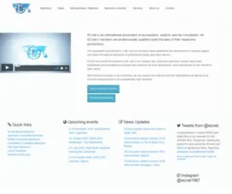 Iecnet.net(International Association of Accountants) Screenshot