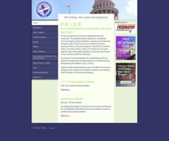 Iecoftexas.org(IEC of Texas) Screenshot
