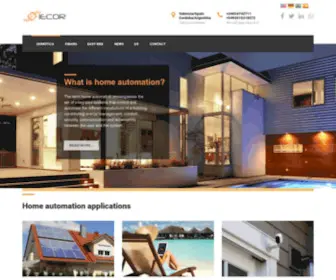 Iecor.com(Empresa de Domótica Córdoba) Screenshot
